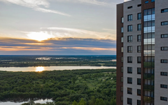 Квартира Брутальная студия в эко стиле на берегу реки Вычегда