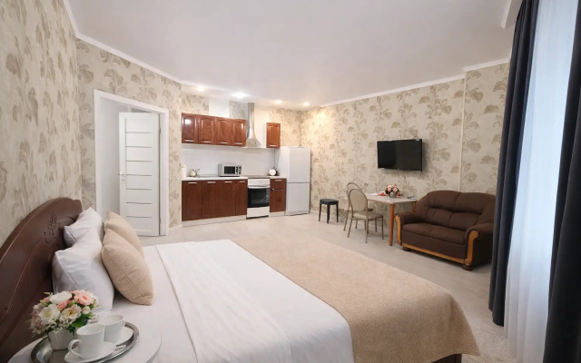 Апартаменты  с 2-мя кроватями и одноместный диван в центре Астаны