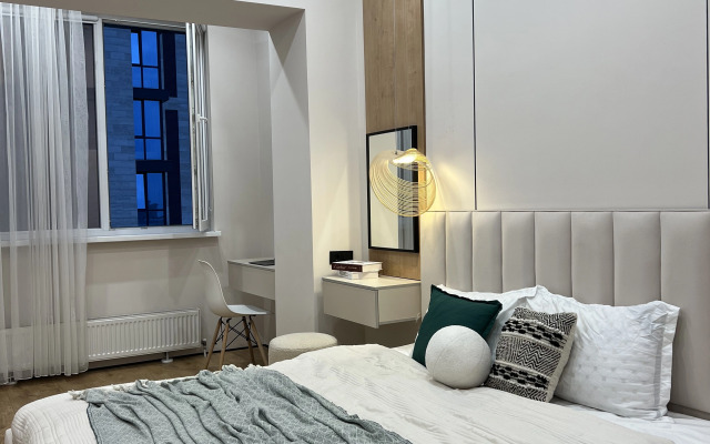 Апартаменты Уютная евродвушка с видом на горы