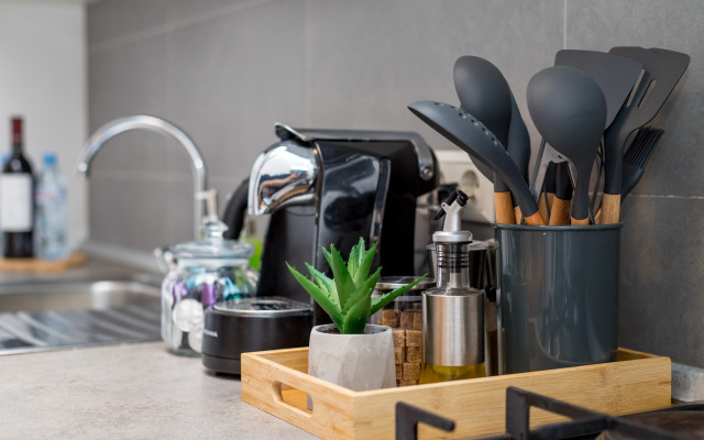 Apartments with a View of the Ferris Wheel and the City
