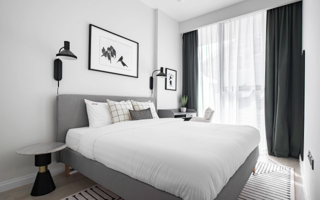 Апартаменты Luxury 2-Bedroom at Al Jaddaf Waterfront