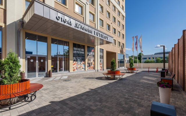 YOUR APART at the Kirovsky Zavod metro station for 3 guests