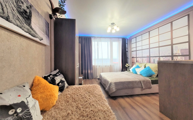 Квартира Студия с потрясающим Видом на Санкт-Петербург