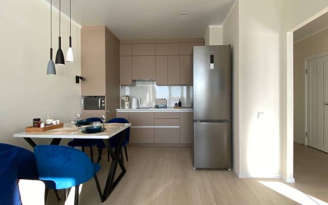 Квартира премиум Green FOX от дизайнера с видом на Волгу