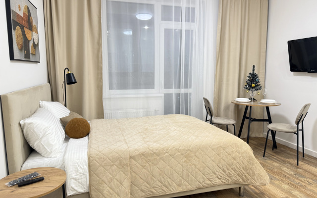 Жилое Помещение Светлая Студия Рядом с Мегой