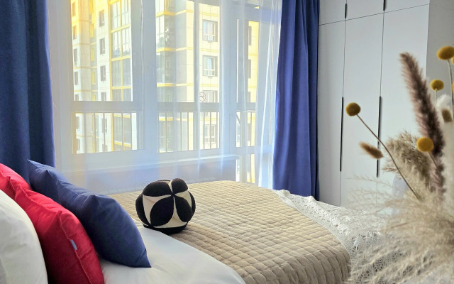 Квартира Большая уютная студия рядом с аэропортом