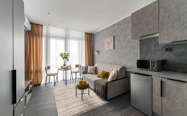 Апартаменты Студия с Панорамным Видом на 25 Этаже