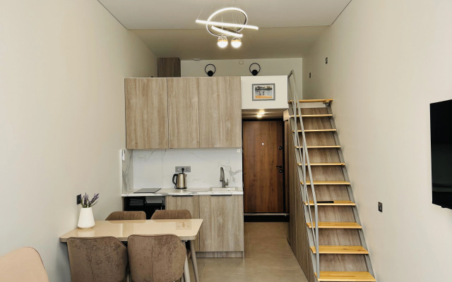 Studiya S Sovremennym Remontom Flat