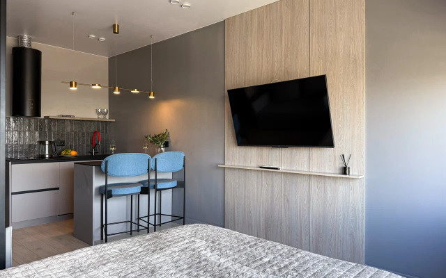 Современная и стильная студия