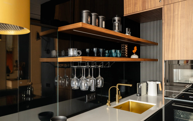 Апартаменты двухкомнатные Sunset Flatport рядом с Москва-Сити