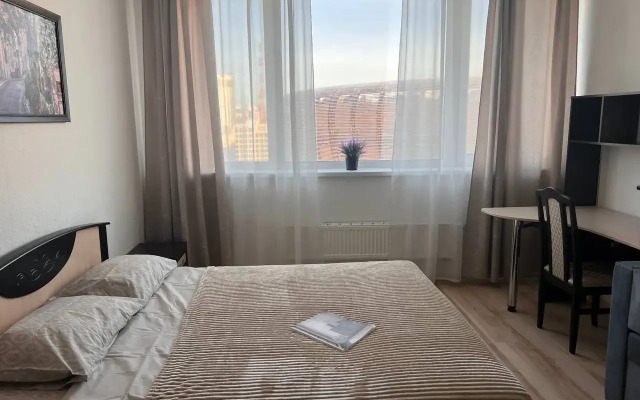 Апартаменты UyutnoEKB ЖК Артек Евродвушка с видом на Арену