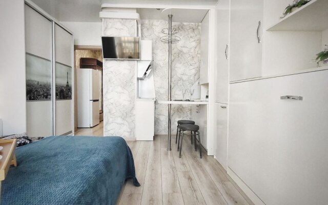 Квартира студия с видом на Амур и город