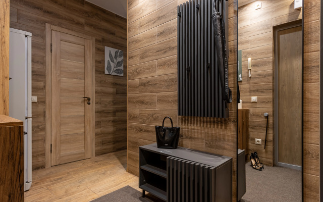 Квартира Ютно Колосья с качелью на балконе и видом на сосны в Зеленогорске