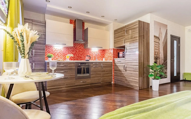 Квартира Уютная студия недалеко от Зоопарка с лоджией