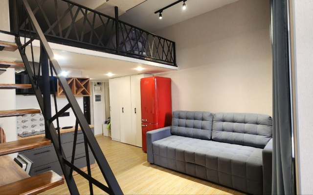 Квартира Уютная двухуровневая студия в Олимпийском парке