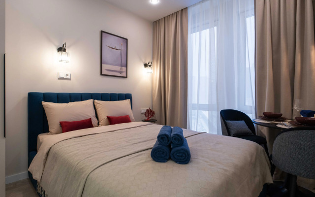 Апартаменты студия на Новоостаповской