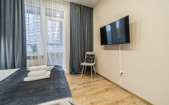 Studiya U M. Pionerskaya Tsentr Im. Almazova Flat