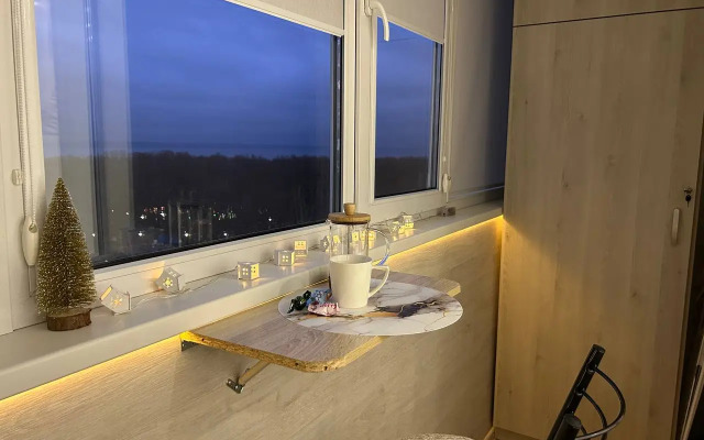 Квартира Студия с видом на Волгу на 10 эт