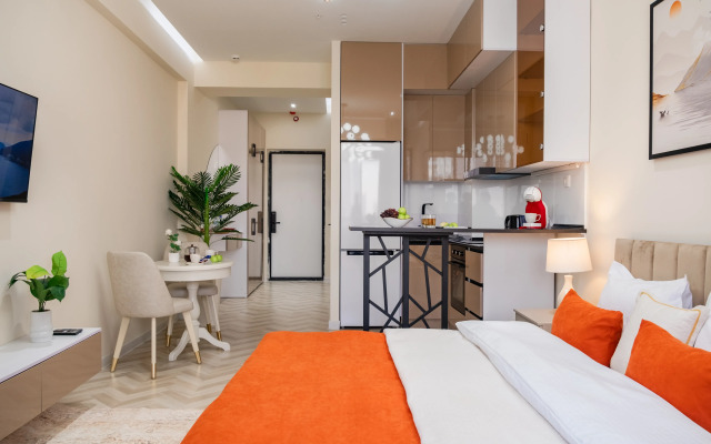 Апартаменты Современная комфортная студия в сердце Ташкента