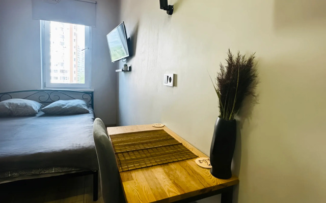 Eco-loft style apartment. Contactless settlement. Check-in 24/7