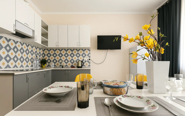 Квартира Уютная евродвушка в центре ЖК Атлант