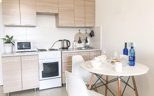 Апартаменты ADT Beige and white