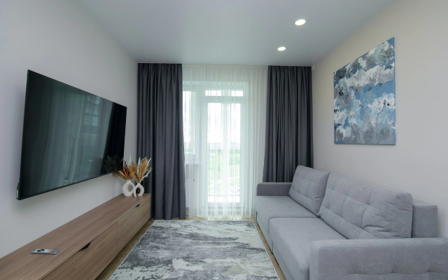 Yevrodvukhkomnatnaya S Sovremennym Remontom Flat