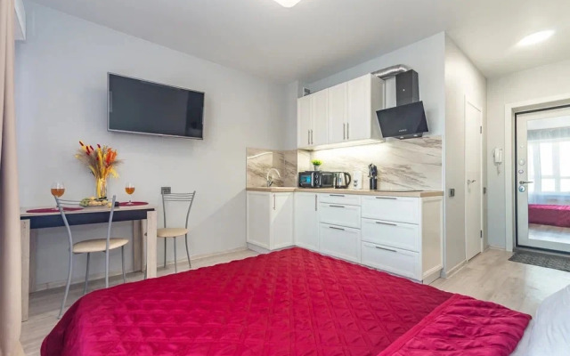 Квартира - Студия Рубин в новом доме бизнес-класса рядом с ЦГБ