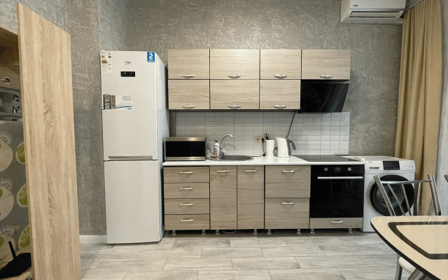 Zhk Poseydon 550. Odnokomnatnaya s balkonom (Trust Control) Flat
