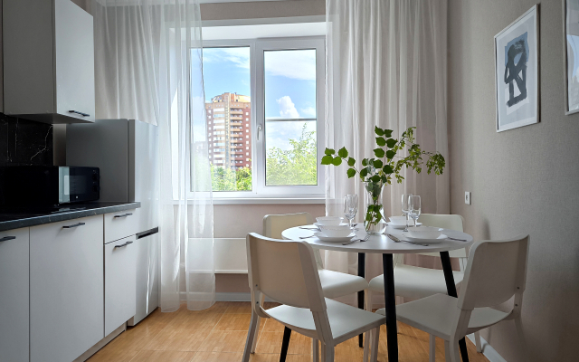 Квартира Солнечная Двухкомнатная с Видом на Город