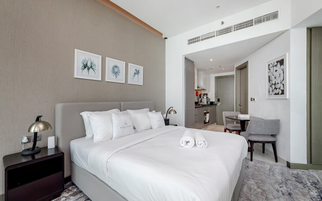 Апартаменты Modern Studio at Damac Maison Prive