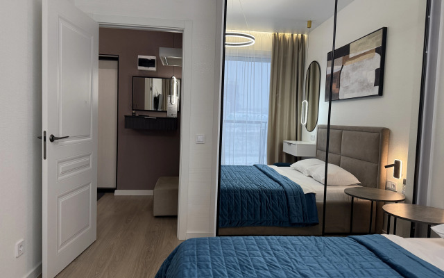 Апартаменты Студия с Панорамными Окнами на 7 Этаже