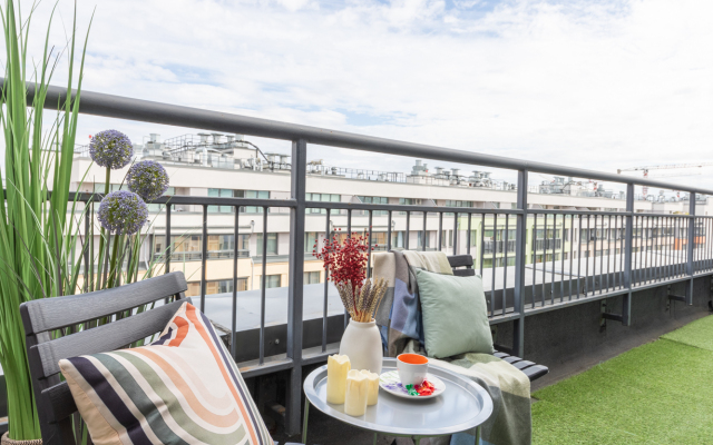 View rooms with a terrace Apartments