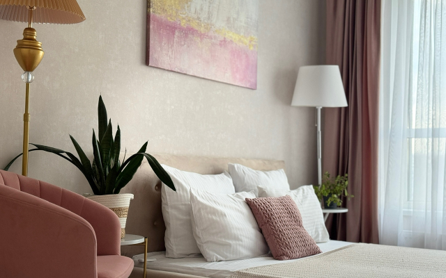 Апартаменты Уютная евродвушка в спальном районе