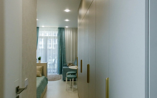 Апартаменты Студия ЖК Кислород с видом на горы