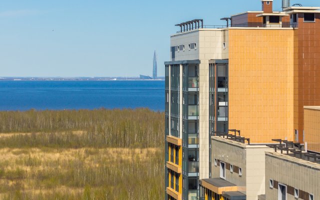 101Apart U Finskogo Na 15 etazhe S panoramnym vidom Na Finskij Zaliv Apartments