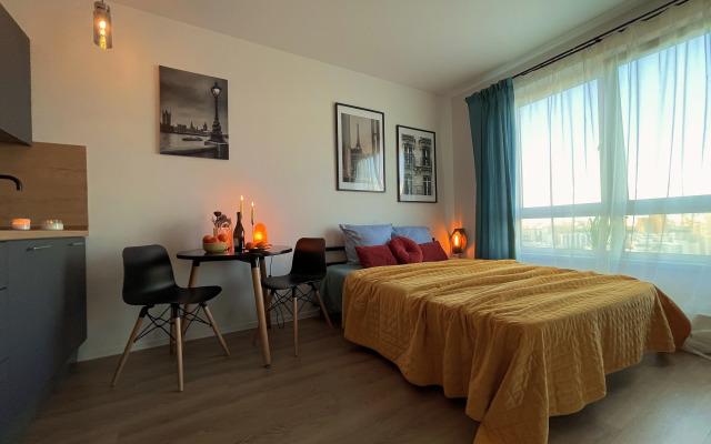 Uyutnaya Studiya S Panoramnym Vidom Na Moskvu Flat