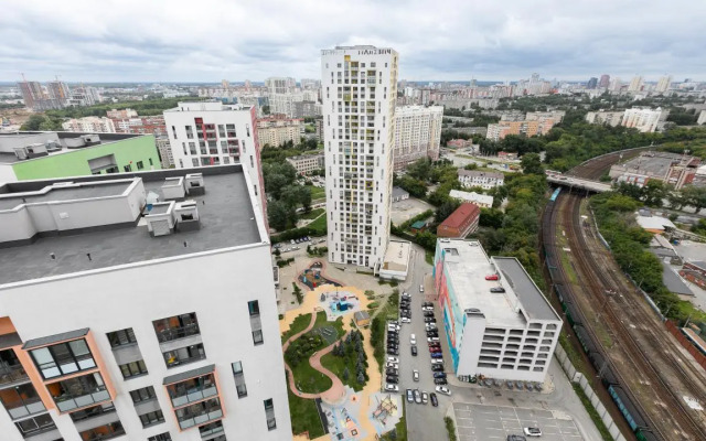 Апартаменты Этажидейли на 33 этаже возле Ж/Д