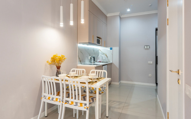 Апартаменты Студия Ferrero Rocher в центре рядом c ТРЦ (274)