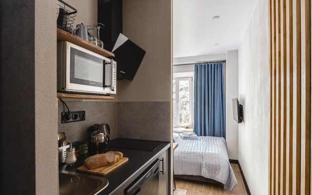 Wood by Smart Lofts Moscow Apartment