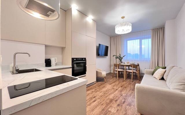 Kvartira Ctilnaya 3-Shka S Sovremehnym Remohtom Bblizi Akbaparka! Flat