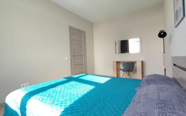 Panda Home sovremennom ZhK s krasivym vidom na reku Apartments