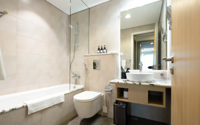 Апартаменты Exclusive Paramount 2BR - Skyline & Game Nights