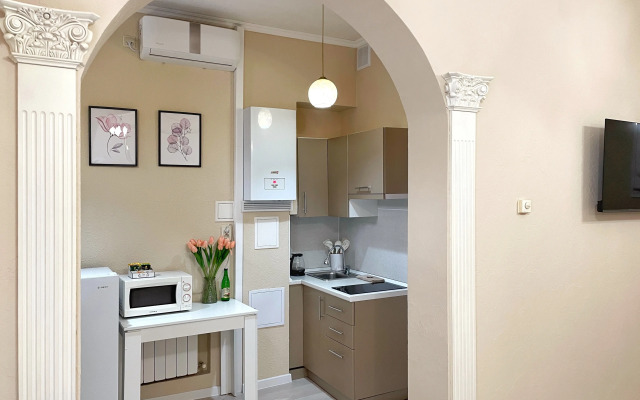 Uyutnaya studiya na Brodvee Flat