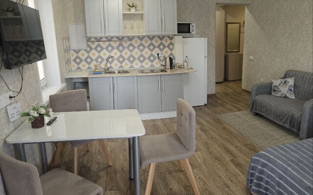 Апартаменты Серебро - студия в центре у 130 Квартала