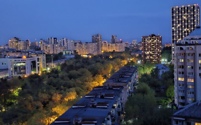 Квартира с видом на город в центре Хабаровска