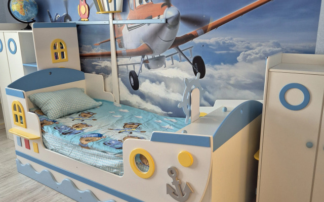 Квартира Светлая семейная квартира с видом на город