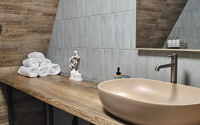 Частный дом светлый А-фрейм