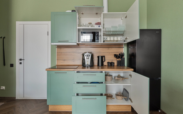 JN Apartments Dizajnerskaya vidovaya studiya s balkonom Flat