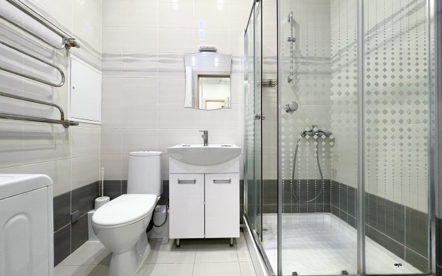 Апартаменты Однокомнатные на Переулке Хрустальном 27 на 17 этаже